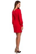 Sukienka Model K027 Red - Makover Sukienka Model K027 Red - Makover