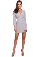 Sukienka Model K034 Grey - Makover Sukienka Model K034 Grey - Makover