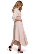 Sukienka Model K086 Beige - Makover Sukienka Model K086 Beige - Makover