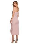 Sukienka Model K146 Dirty Pink - Makover Sukienka Model K146 Dirty Pink - Makover