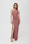 Sukienka Model K189 Powder Pink - Makover Sukienka Model K189 Powder Pink - Makover