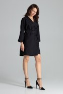 Sukienka Model L058 Black - Lenitif Sukienka Model L058 Black - Lenitif