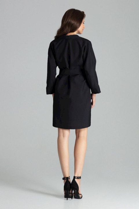 Sukienka Model L058 Black - Lenitif Sukienka Model L058 Black - Lenitif