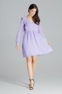 Sukienka Model L083 Violet - Lenitif Sukienka Model L083 Violet - Lenitif
