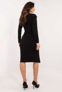 Sukienka Model DHJ-SK-18203.40 Black - Italy Moda Sukienka Model DHJ-SK-18203.40 Black - Italy Moda