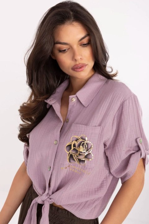 Koszula Damska Model DHJ-KS-8595-1.66 Light Violet - Italy Moda Koszula Damska Model DHJ-KS-8595-1.66 Light Violet - Italy Moda