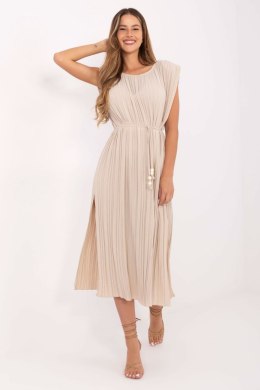 Sukienka Model DHJ-SK-21309.96 Beige - Italy Moda
