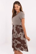 Sukienka Model DHJ-SK-253701.80 Dark Beige - Italy Moda