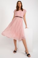 Sukienka Model DHJ-SK-8839-1.23X Light Pink - Italy Moda Sukienka Model DHJ-SK-8839-1.23X Light Pink - Italy Moda