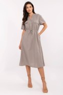 Sukienka Model MI-SK-109898.68 Dark Beige - Italy Moda
