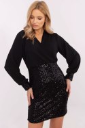 Sukienka Model MI-SK-61575.02 Black - Italy Moda Sukienka Model MI-SK-61575.02 Black - Italy Moda