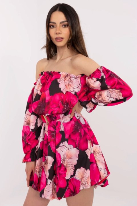 Sukienka Model MI-SK-A1447.84 Black/Pink - Italy Moda