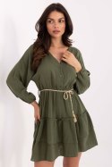 Sukienka Model MI-SK-A5079.27 Khaki - Italy Moda