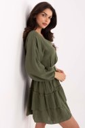 Sukienka Model MI-SK-A5079.27 Khaki - Italy Moda
