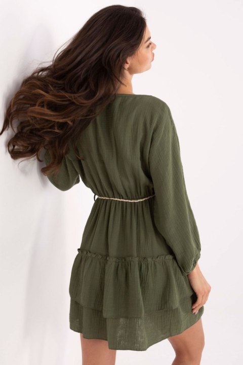 Sukienka Model MI-SK-A5079.27 Khaki - Italy Moda