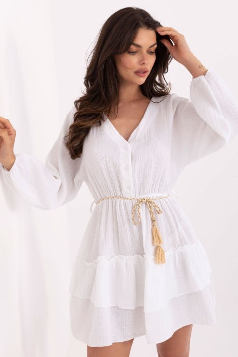 Sukienka Model MI-SK-A5079.27 White - Italy Moda Sukienka Model MI-SK-A5079.27 White - Italy Moda