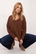 Sweter Damski Model DHJ-BZ-19238.26 brown - Italy Moda Sweter Damski Model DHJ-BZ-19238.26 brown - Italy Moda