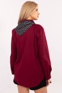 Koszula Damska Model DHJ-KS-20172.36P Bordo - Italy Moda Koszula Damska Model DHJ-KS-20172.36P Bordo - Italy Moda