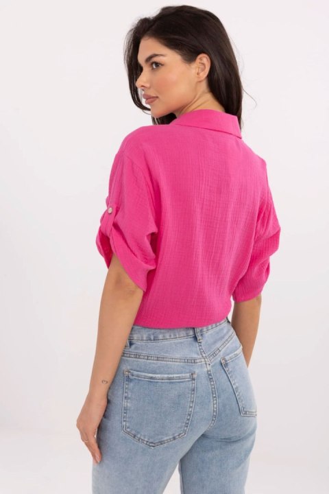 Koszula Damska Model DHJ-KS-8595-1.66 Fuksja - Italy Moda