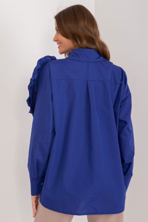 Koszula Damska Model LK-KS-509612.28- Cobalt - Lakerta Koszula Damska Model LK-KS-509612.28- Cobalt - Lakerta