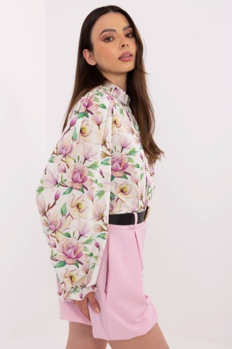 Koszula Damska Model LK-KS-509830-2.84 White - Lakerta Koszula Damska Model LK-KS-509830-2.84 White - Lakerta