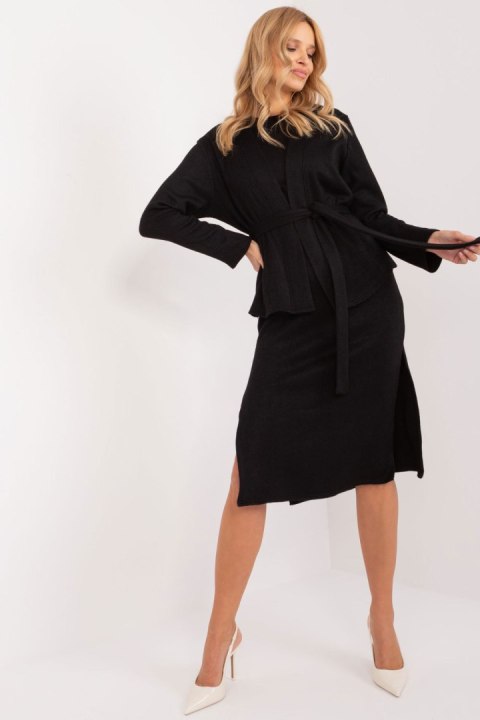 Sukienka Komplet Model LK-KMPL-509547.05 Black - Lakerta Sukienka Komplet Model LK-KMPL-509547.05 Black - Lakerta