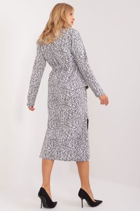 Sukienka Komplet Model LK-KMPL-509553.91 Light Grey - Lakerta Sukienka Komplet Model LK-KMPL-509553.91 Light Grey - Lakerta