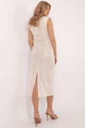 Sukienka Model DHJ-SK-19833.78P Light Beige - Italy Moda