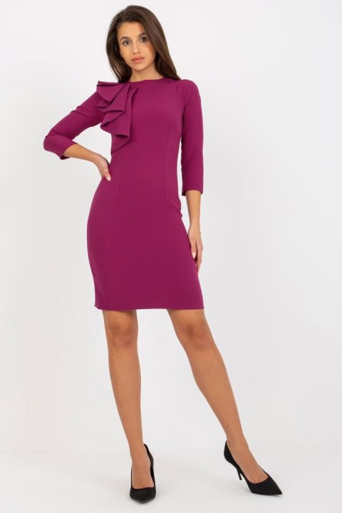 Sukienka Model LK-SK-505583.11 Dark violet - Lakerta Sukienka Model LK-SK-505583.11 Dark violet - Lakerta