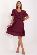 Sukienka Model MI-SK-102128.61 Bordo - Italy Moda Sukienka Model MI-SK-102128.61 Bordo - Italy Moda