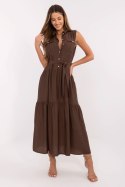 Sukienka Model MI-SK-A5032.70P Brown - Italy Moda Sukienka Model MI-SK-A5032.70P Brown - Italy Moda