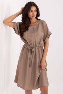 Sukienka Model MI-SK-A63751.67 Dark Beige - Italy Moda