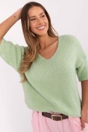 Sweter Damski Model MI-SW-2103.07 Pistacja - Italy Moda