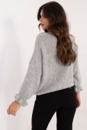 Sweter Damski Model MI-SW-2912.10X Grey - Italy Moda