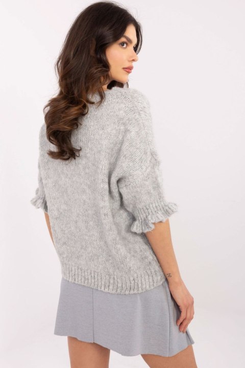 Sweter Damski Model MI-SW-2913.99 Grey - Italy Moda