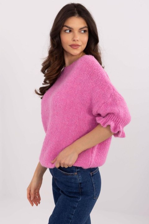 Sweter Damski Model MI-SW-2913.99 Pink - Italy Moda