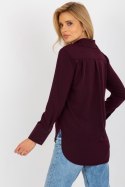 Koszula Damska Model LK-KS-508148.12P Dark Violet - Lakerta Koszula Damska Model LK-KS-508148.12P Dark Violet - Lakerta