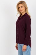 Koszula Damska Model LK-KS-508148.12P Dark Violet - Lakerta Koszula Damska Model LK-KS-508148.12P Dark Violet - Lakerta