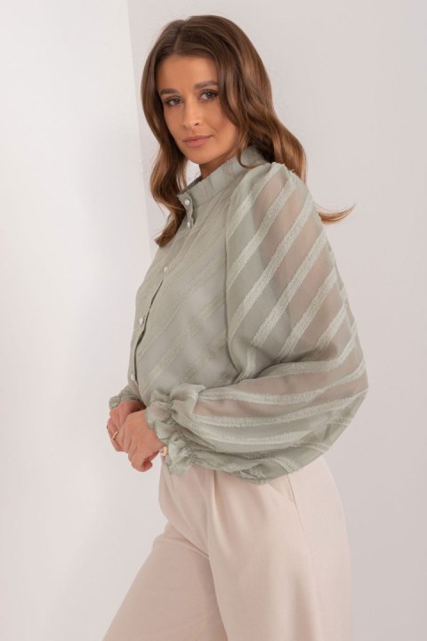 Koszula Damska Model LK-KS-509588.98 Pistacja - Lakerta Koszula Damska Model LK-KS-509588.98 Pistacja - Lakerta