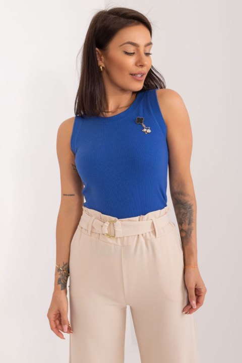 Koszulka Top Model LK-TP-509623.73 Cobalt - Lakerta Koszulka Top Model LK-TP-509623.73 Cobalt - Lakerta