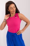 Koszulka Top Model LK-TP-509623.73 Dark Pink - Lakerta Koszulka Top Model LK-TP-509623.73 Dark Pink - Lakerta