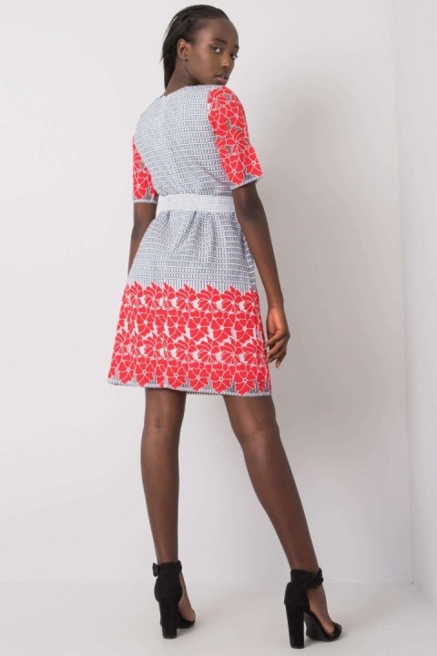 Sukienka Model LK-SK-506836-2.13P Red - Lakerta Sukienka Model LK-SK-506836-2.13P Red - Lakerta