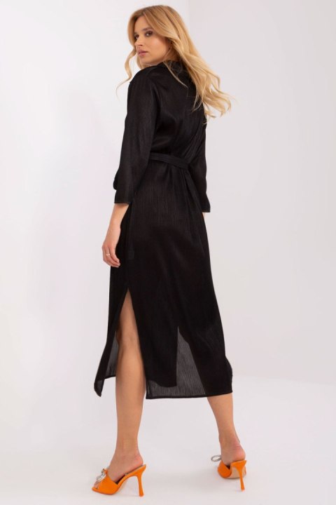 Sukienka Model LK-SK-509348.04 Black - Lakerta Sukienka Model LK-SK-509348.04 Black - Lakerta
