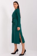 Sukienka Model LK-SK-509447.75P Dark Green - Lakerta Sukienka Model LK-SK-509447.75P Dark Green - Lakerta