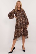 Sukienka Model LK-SK-509790.25 Camel - Lakerta Sukienka Model LK-SK-509790.25 Camel - Lakerta