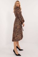 Sukienka Model LK-SK-509790.25 Camel - Lakerta Sukienka Model LK-SK-509790.25 Camel - Lakerta