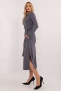 Sukienka Model LK-SK-509792.21P Dark Grey - Lakerta Sukienka Model LK-SK-509792.21P Dark Grey - Lakerta