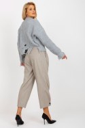 Sweter Damski Model LC-SW-0373.95P Grey - Rue Paris Sweter Damski Model LC-SW-0373.95P Grey - Rue Paris
