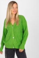 Sweter Kardigan Model LC-SW-0321.06X Light Green - Rue Paris Sweter Kardigan Model LC-SW-0321.06X Light Green - Rue Paris