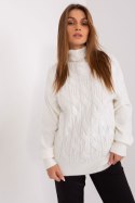 Golf Damski Model AT-SW-23401.97P Ecru - AT Golf Damski Model AT-SW-23401.97P Ecru - AT